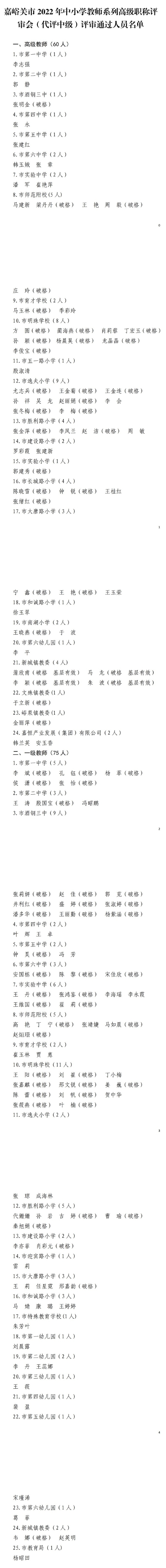 嘉峪关市2022年中小学教师系列高级职称评审会(代评中级)评审通过人员名单公示_20221212114354_00.jpg